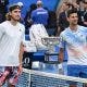 Novak Djokovic e Stefanos Tsitsipas – Australian Open 2023 (foto via Twitter @usopen)
