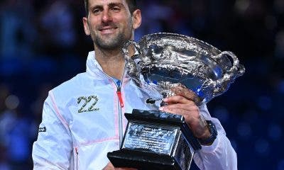 Novak Djokovic - Australian Open 2023 (Twitter @rolandgarros)