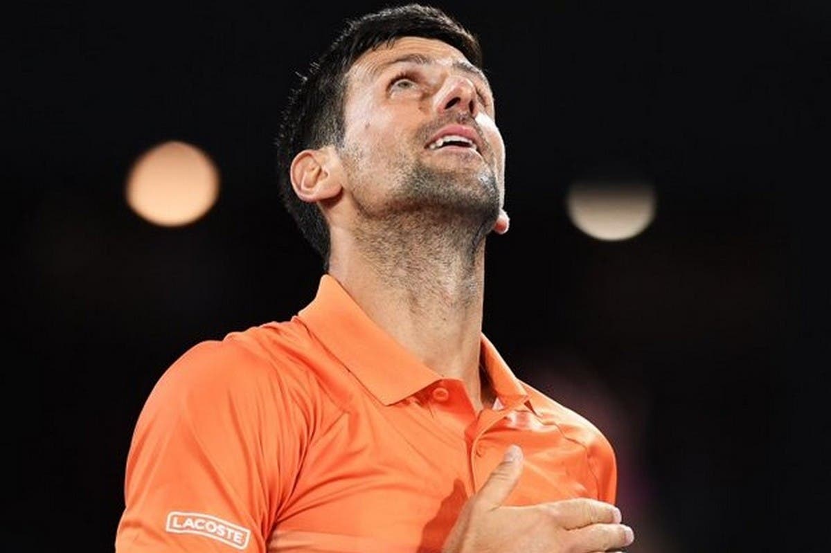 Novak Djokovic - ATP Adelaide 1 2023 (foto: twitter @AdelaideTennis