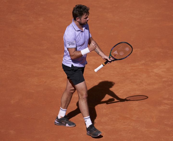 Stan Wawrinka - Madrid 2023 (Twitter @MutuaMadridOpen)