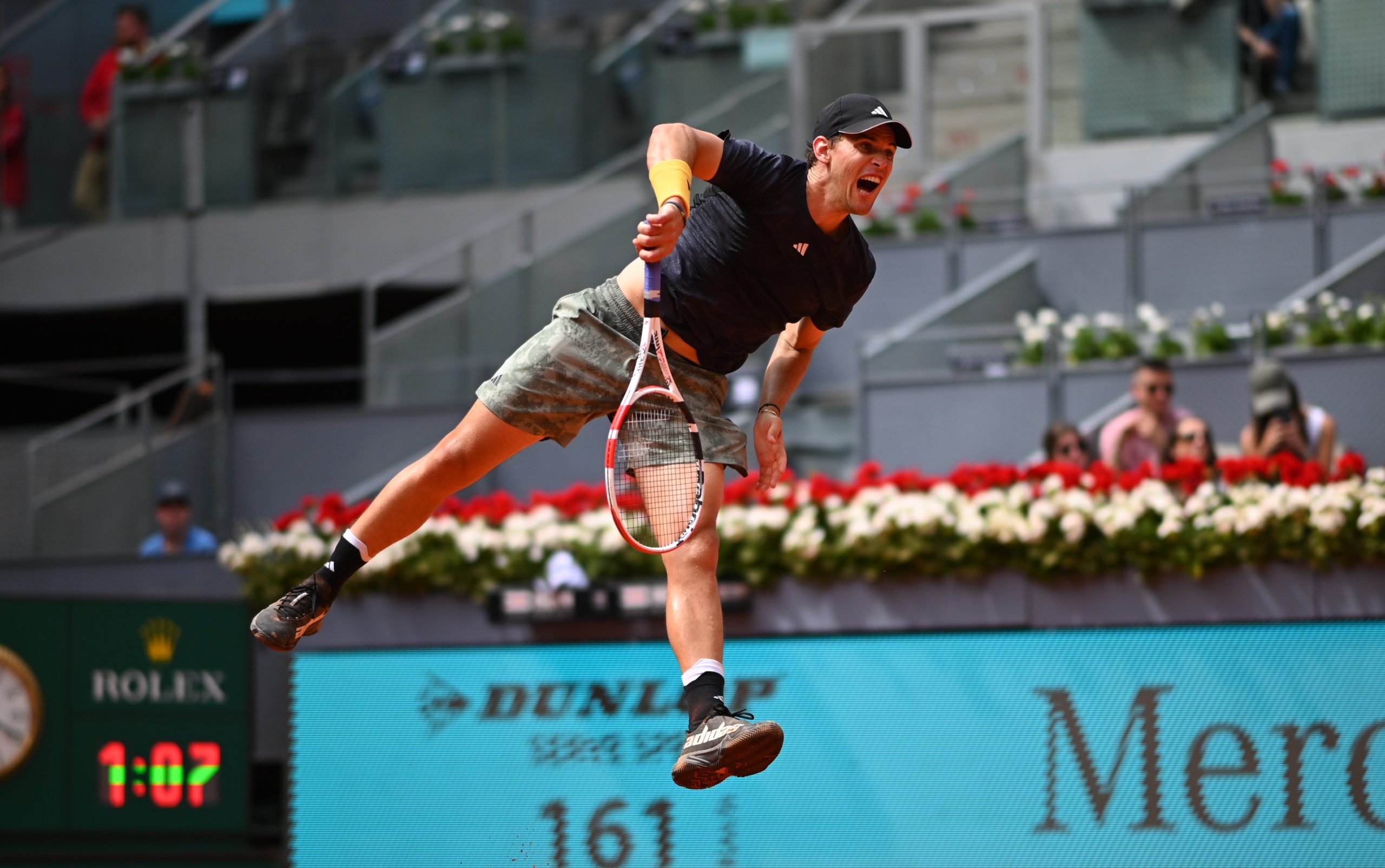 Dominic Thiem - Madrid 2023 (Twitter @MutuaMadridOpen)