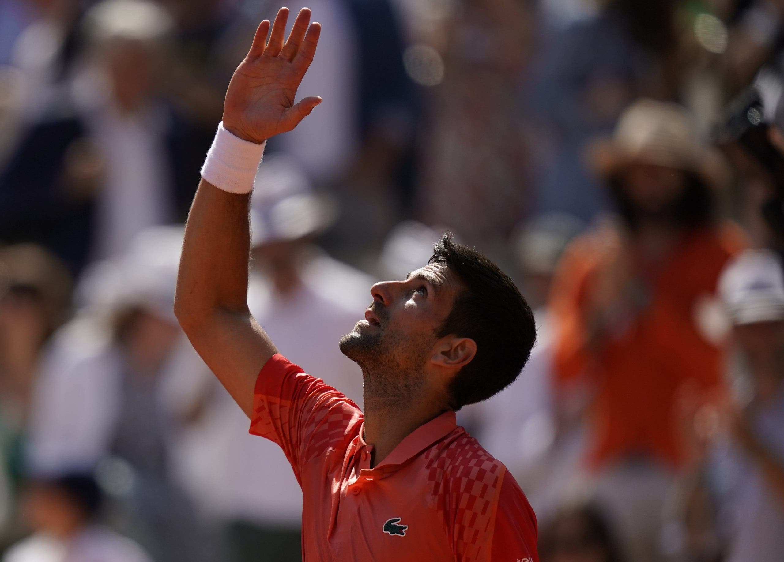 Novak Djokovic - Roland Garros 2023 (Twitter @rolandgarros)