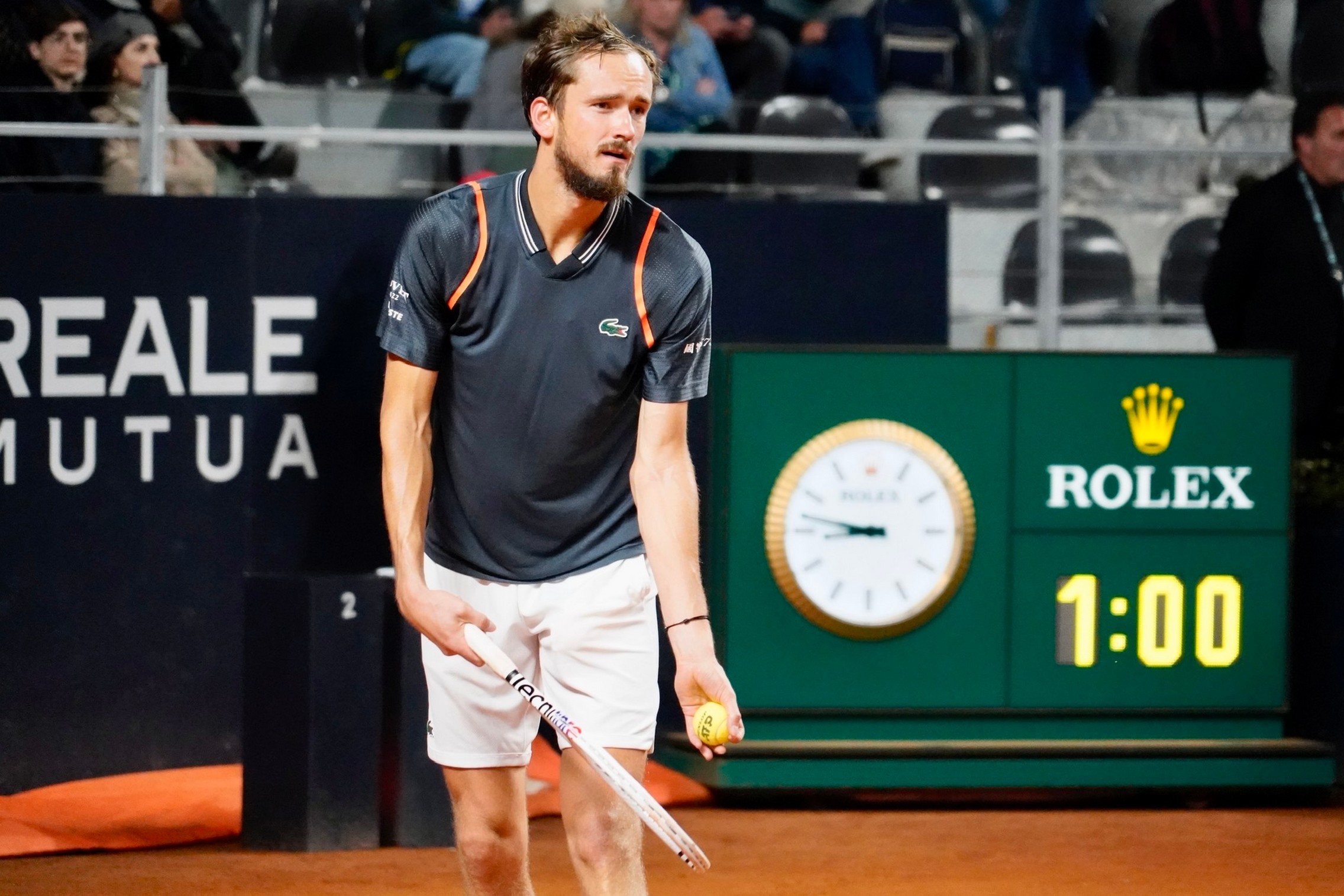 Daniil Medvedev - Roma 2023 (foto Francesca Micheli, Ubitennis)