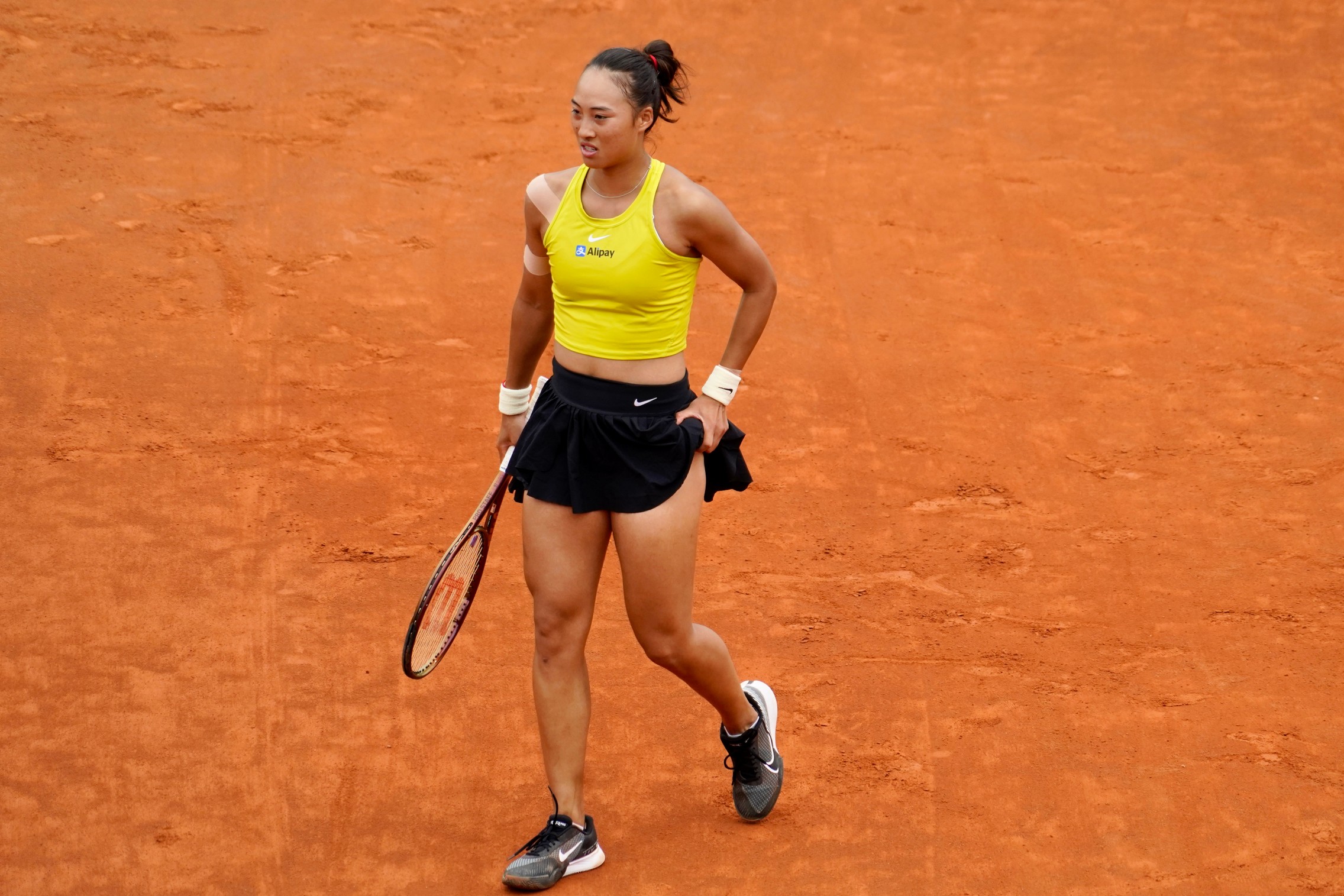 Qinwen Zheng - Roma 2023 (foto Francesca Micheli, Ubitennis)