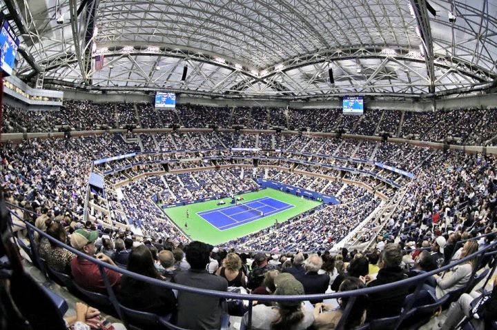 US Open, Arthur Ashe Stadium (photo Art Seitz)