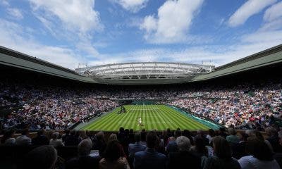 The Championships 2023. Held at The All England Lawn Tennis Club, Wimbledon. {year4}{month0}{day0}. Credit: AELTC/Thomas Lovelock