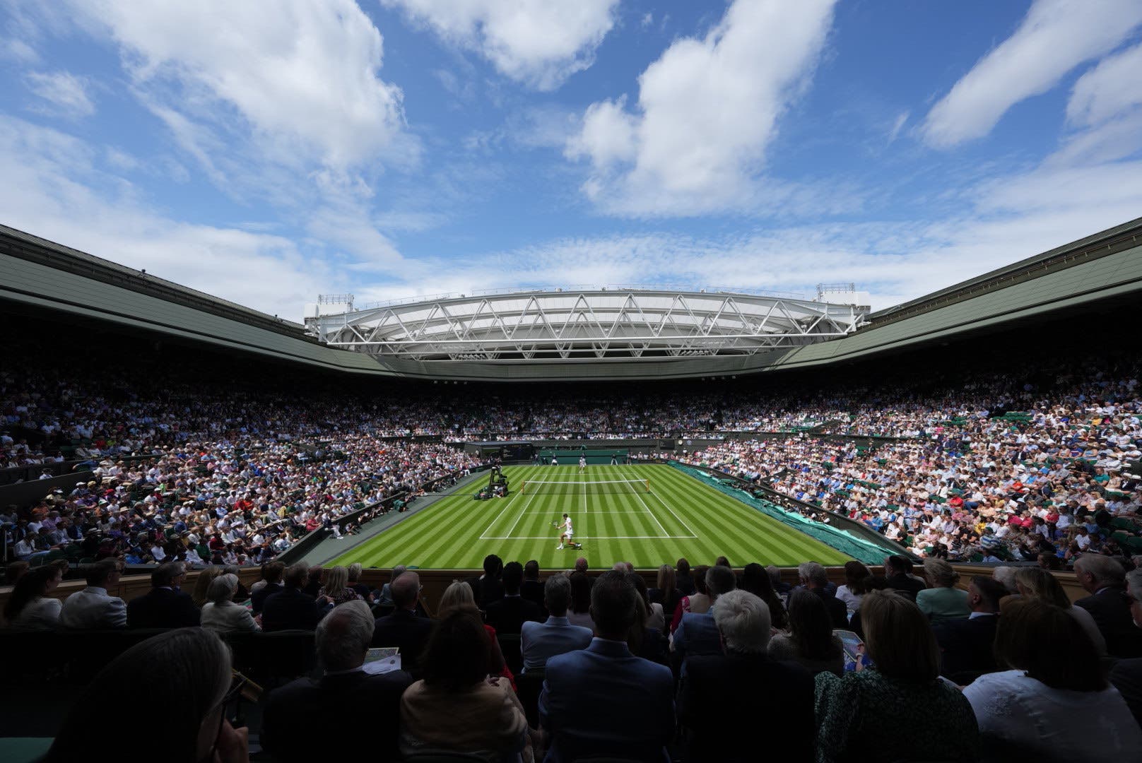 The Championships 2023. Held at The All England Lawn Tennis Club, Wimbledon. {year4}{month0}{day0}. Credit: AELTC/Thomas Lovelock