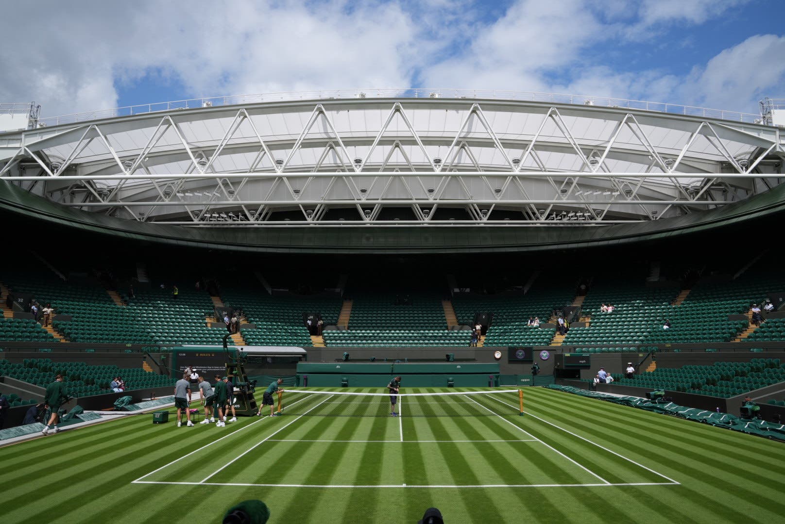 Centre Court (Facebook @Wimbledon)