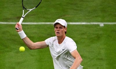 Jannik Sinner - Wimbledon 2023 (Twitter @federtennis)