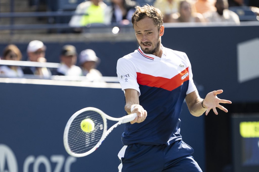 Daniil Medvedev - ATP Toronto 2023 (Twitter @DaniilMedwed)