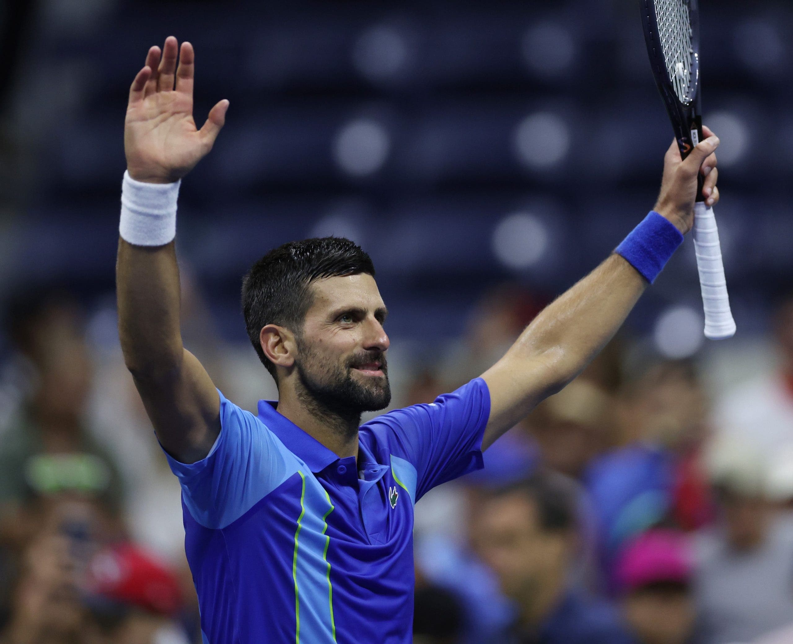 Novak Djokovic - US Open 2023 (Twitter @atptour)