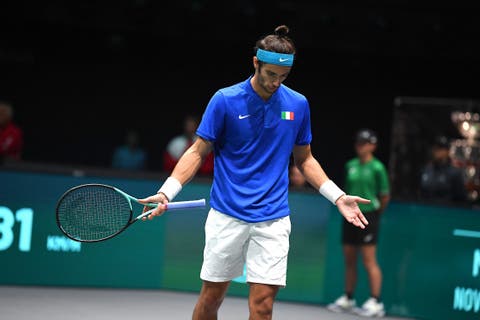 Lorenzo Musetti - Coppa Davis 2023 (foto Roberto dell'Olivo)
