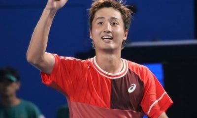 Shintaro Mochizuki – ATP Tokyo 2023 (foto via Twitter @japanopentennis)