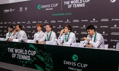 Conferenza stampa Italia - Coppa Davis 2023 (foto Marta Magni)
