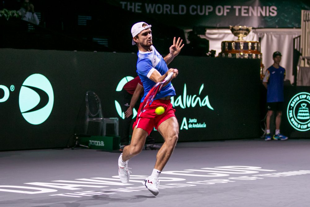 Thomas Machac - Davis Cup 2023 (foto Marta Magni)