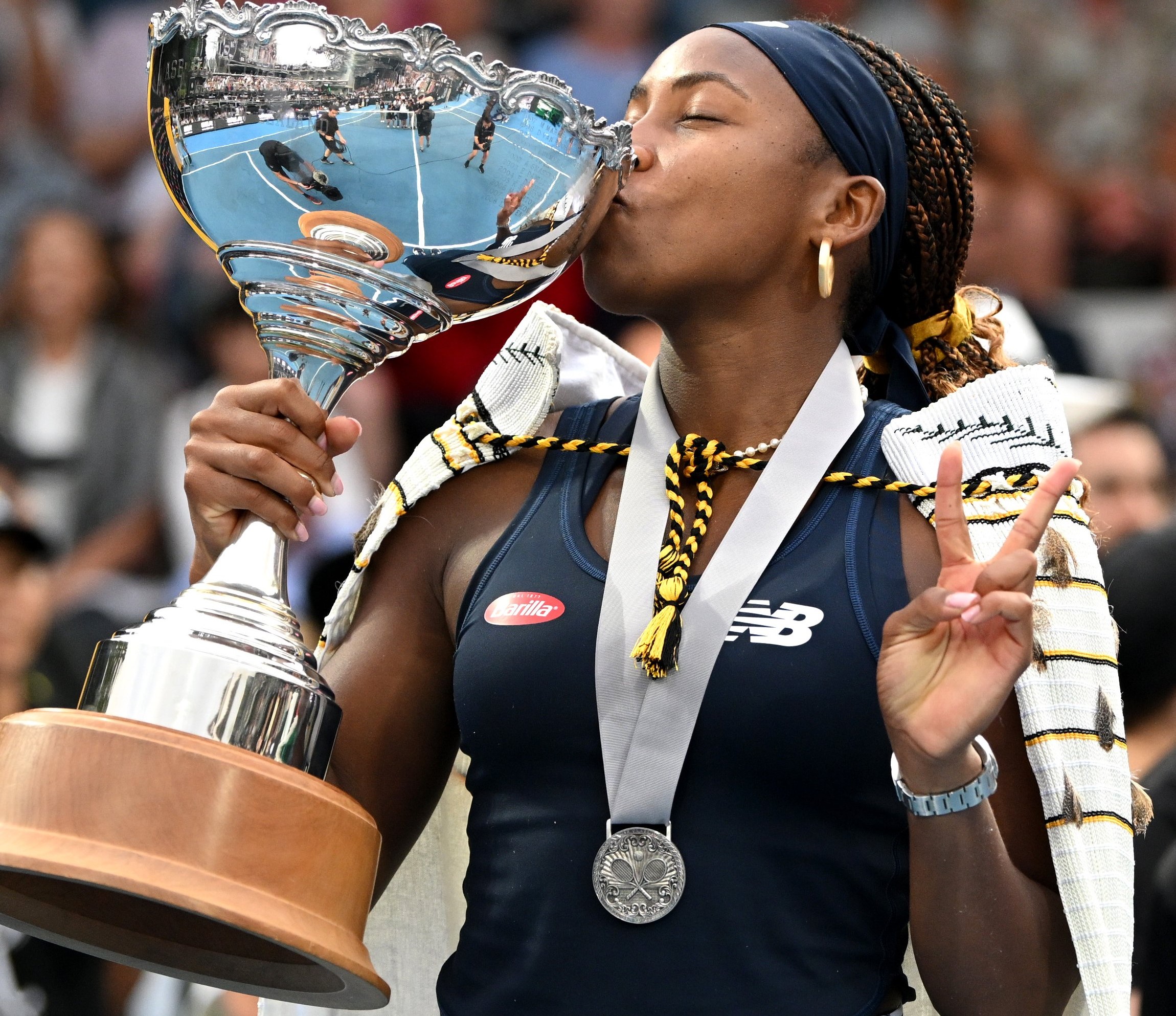 Cori Gauff - Auckland 2024 (X @wta)