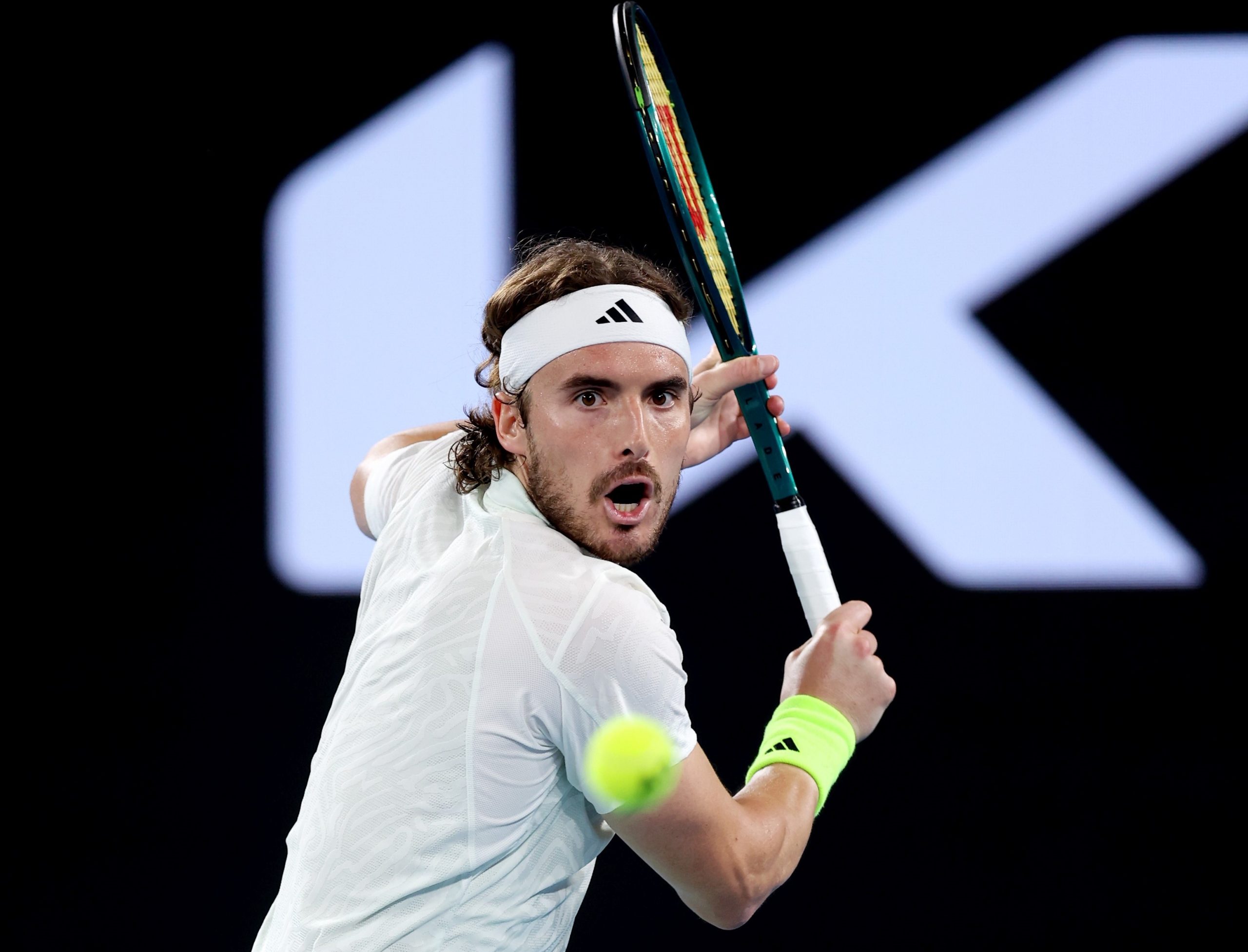 Stefanos Tsitsipas - Australian Open 2024 (X @Australian Open)