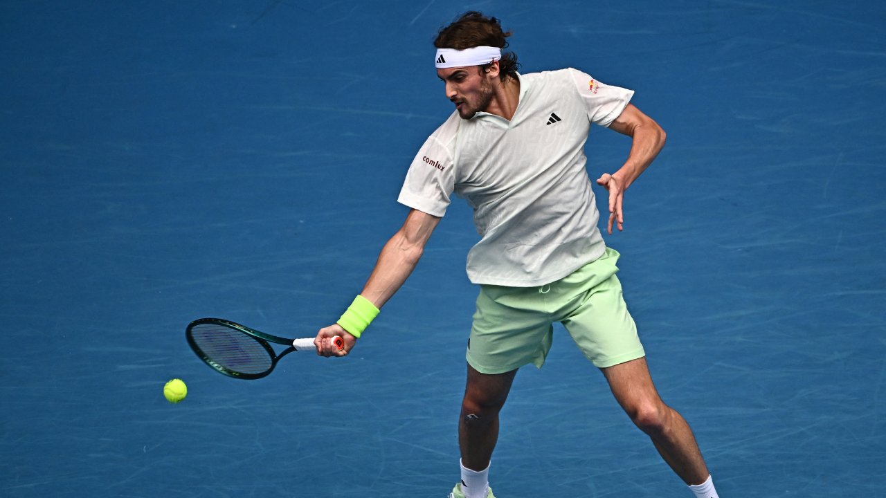 Stefanos Tsitsipas - Australian Open 2024 (X @Australian Open)