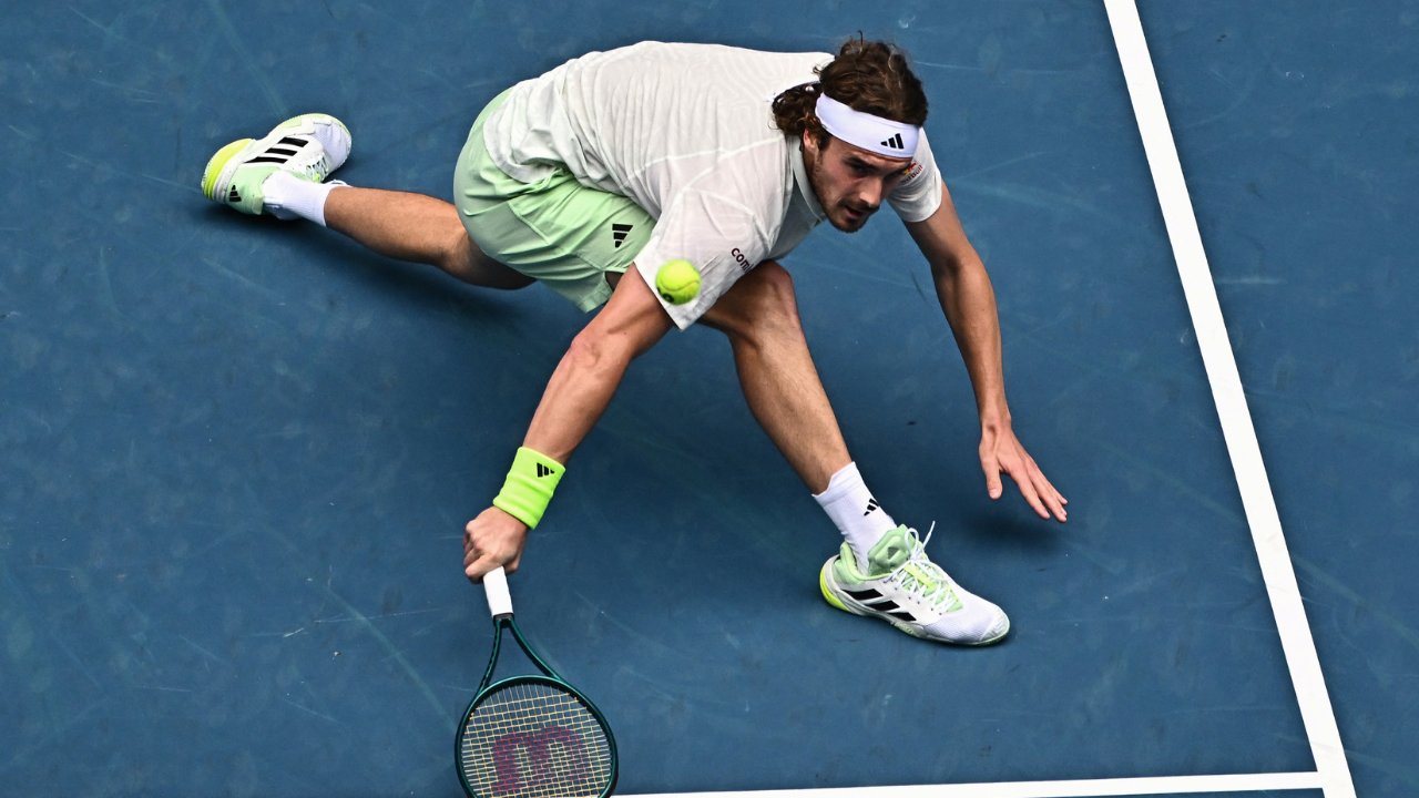 Stefanos Tsitsipas - Australian Open 2024 (X @Australian Open)