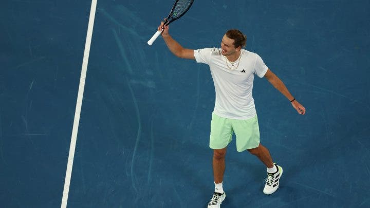 Alexander Zverev - Australian Open 2024 (X @Australian Open)