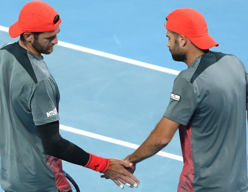 Simone Bolelli e Andrea Vavassori - Australian Open 2024 (X @federtennis)