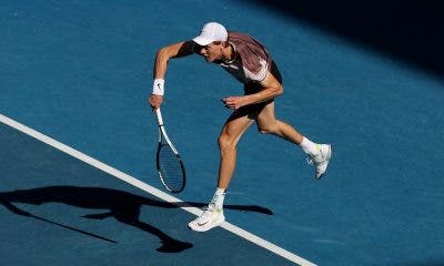 Jannik Sinner - Australian Open 2024 (foto X @AustralianOpen)