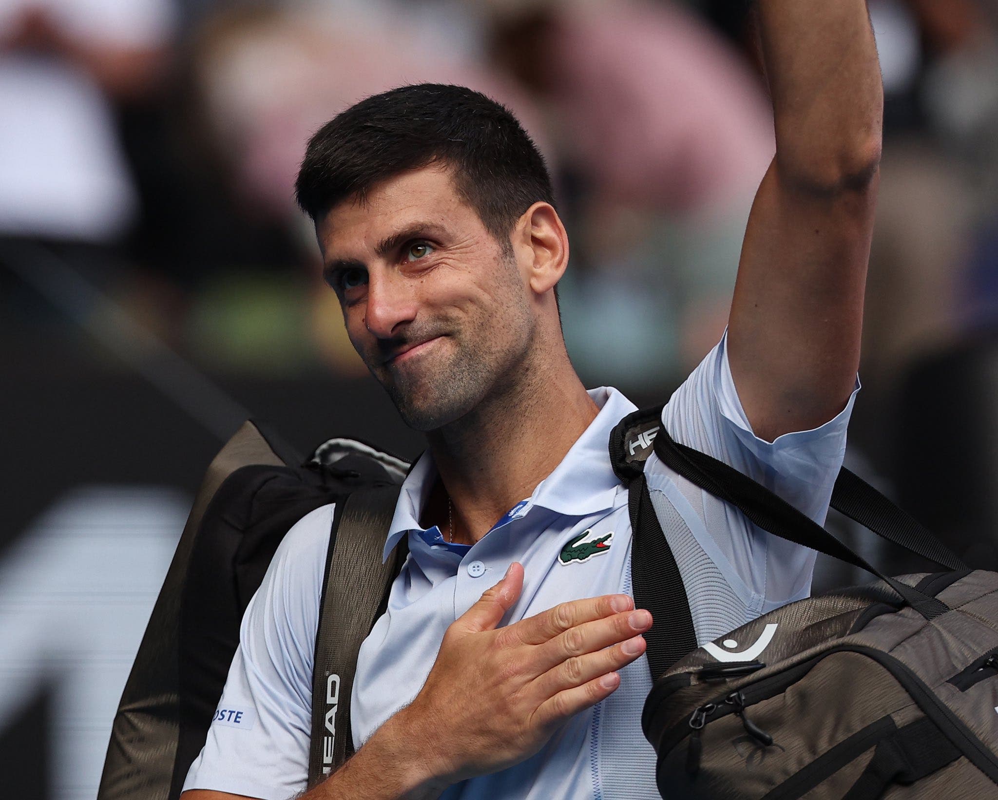 Novak Djokovic - Australian Open 2024 (X @AustralianOpen)