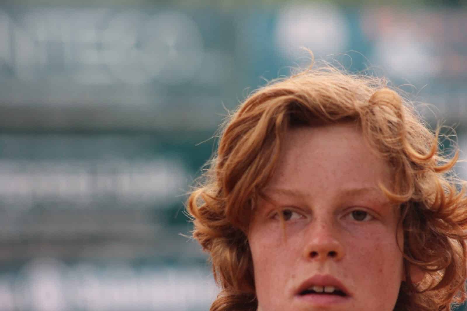 Jannik Sinner da ragazzino