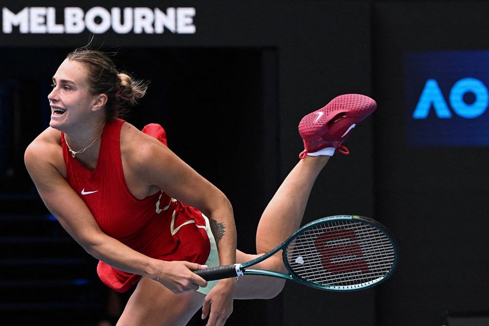 Aryna Sabalenka - Australian Open 2024 (foto Twitter @wta)