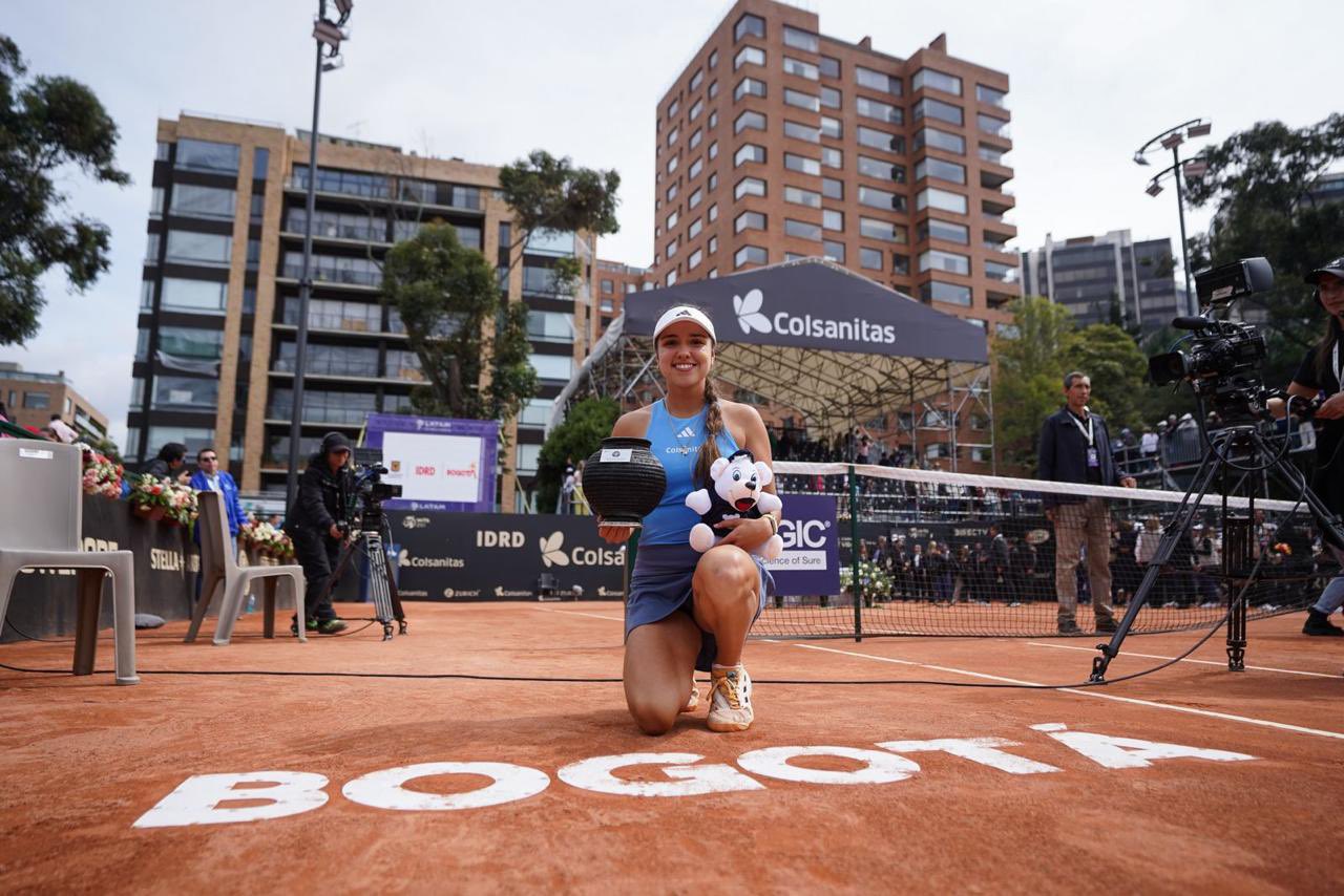 Camila Osorio - Bogotà 2024 (X @CamiOsorioTenis)