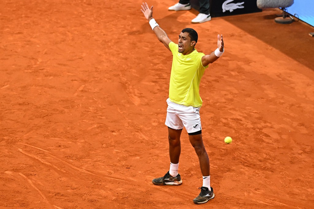 Thiago Monteiro - Madrid 2024 (X @atptour)