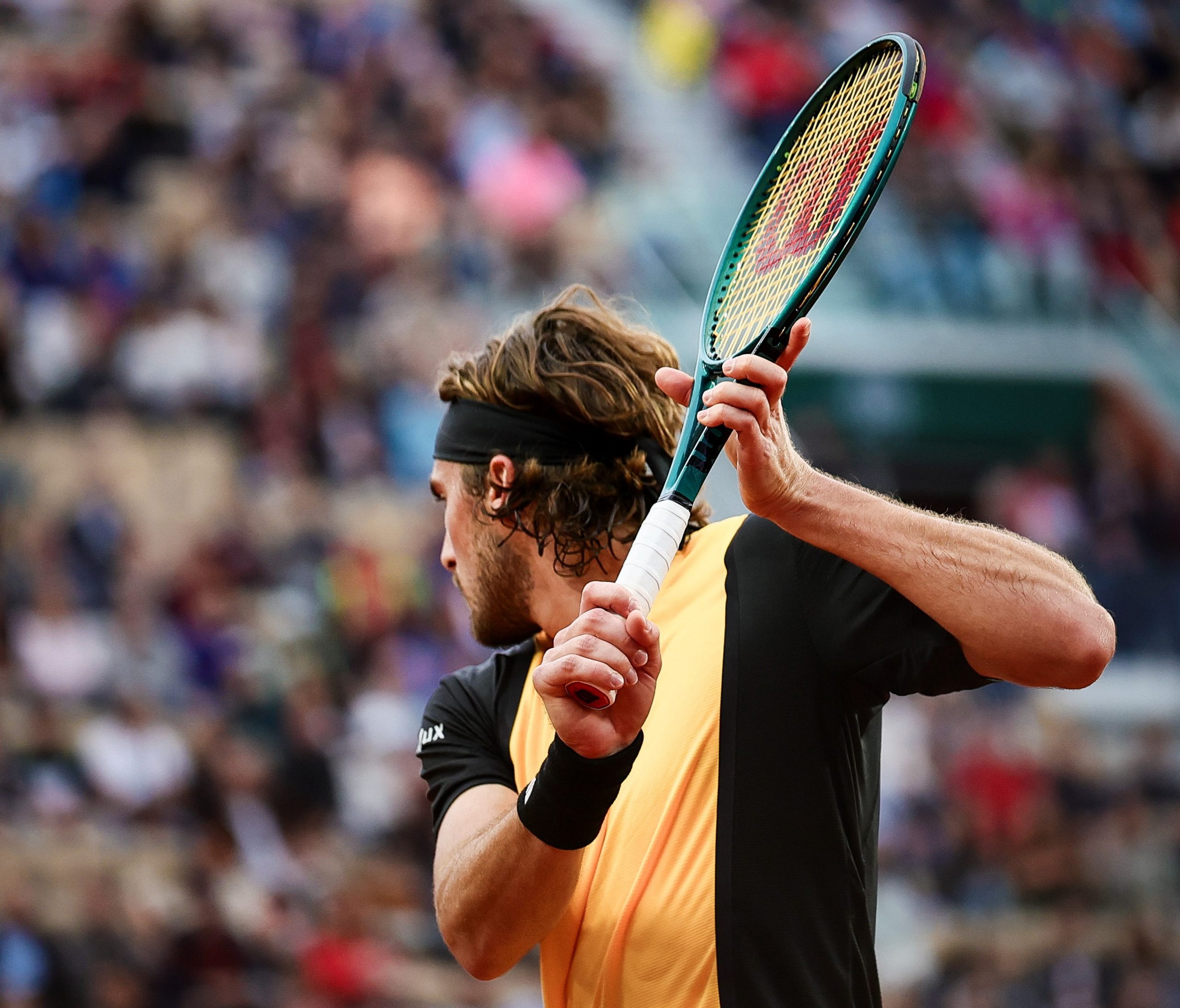 Stefanos Tsitsipas - Roland Garros 2024 (X @rolandgarros)