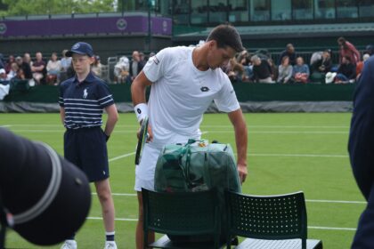 Luciano Darderi - Wimbledon - 1 turno (foto Ubitennis)