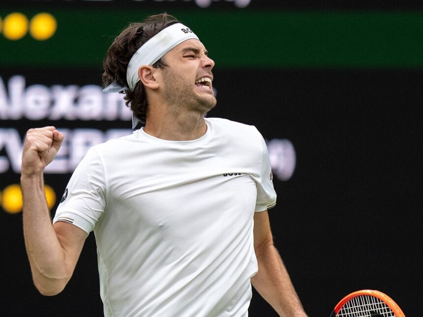 Taylor Fritz - Wimbledon 2024 (X @wimbledon)