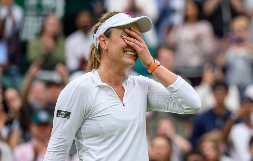 Donna Vekic - Wimbledon 2024 (X @wimbledon)