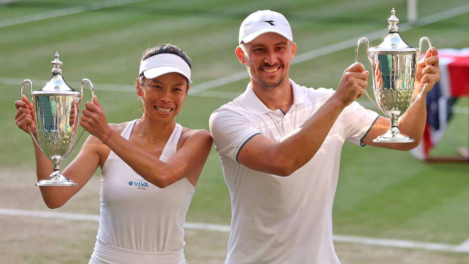 Wimbledon, il doppio misto va a Zielinski/Hsieh prima gioia per il