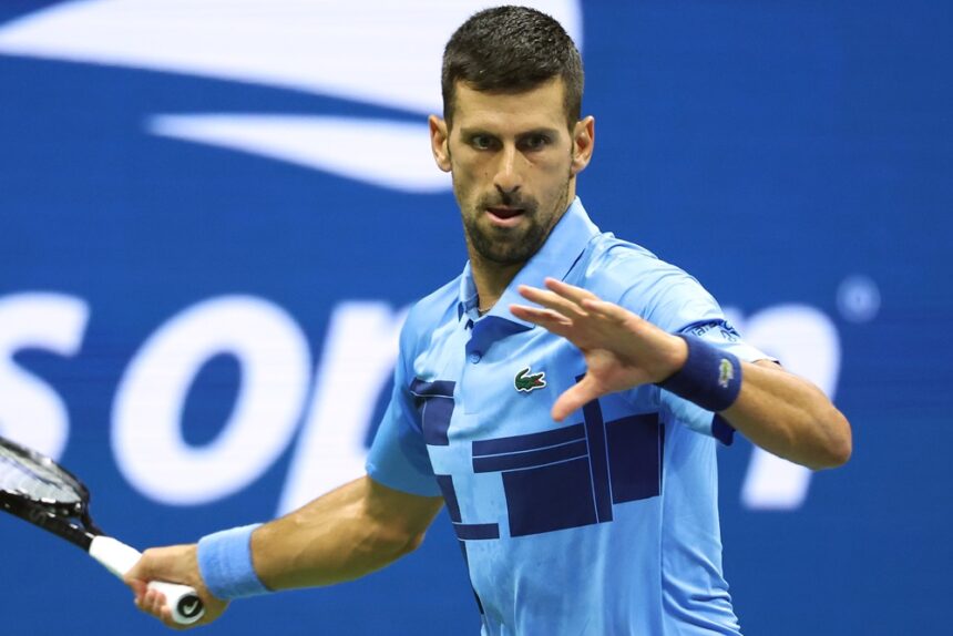 Novak Djokovic (Foto X @usopen)