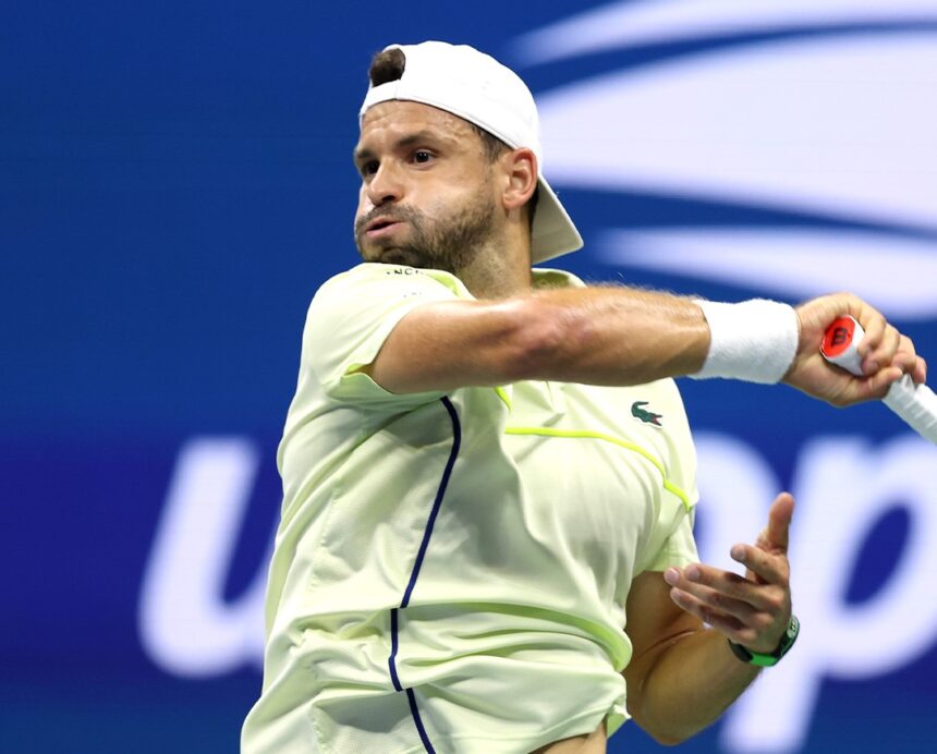 Grigor Dimitrov - US Open 2024 (X @usopen)
