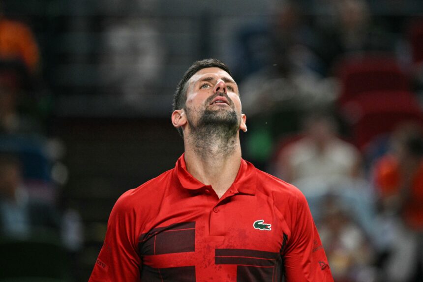Novak Djokovic - ATP Shanghai (X @atptour)