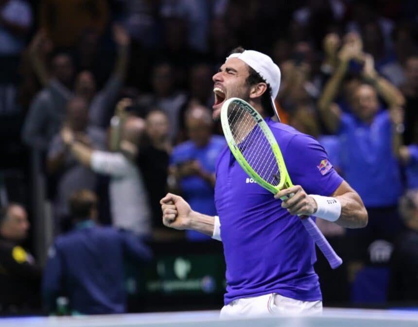 Matteo Berrettini - Coppa Davis 2024 (foto Florin Baltatoiu)