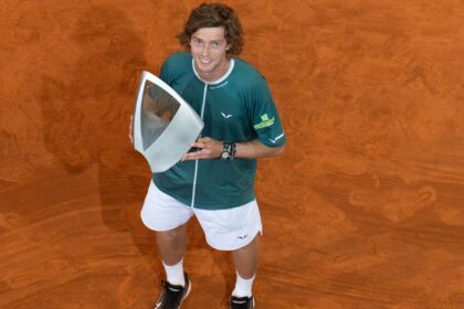 Andrey Rublev - Madrid 2024 (x @MutuaMadridOpen)