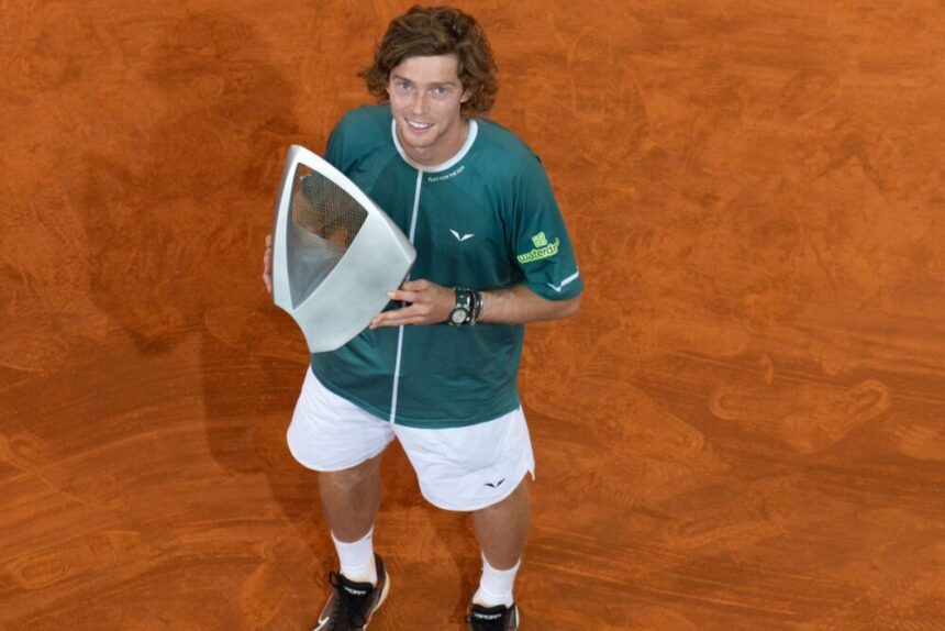 Andrey Rublev - Madrid 2024 (x @MutuaMadridOpen)