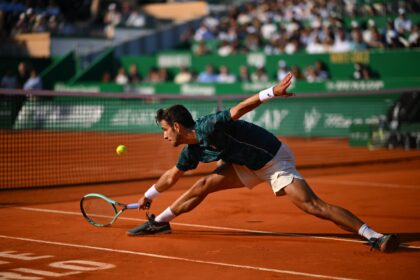 Lorenzo Musetti - Montecarlo 2025 (foto X @ATPTour)