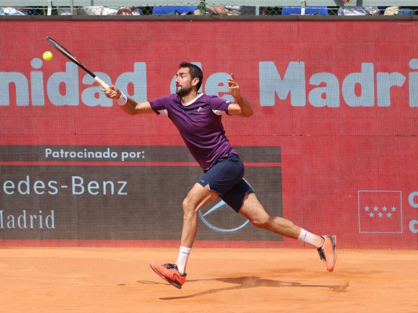Marin Cilic a Madrid - Facebook Challenger Madrid