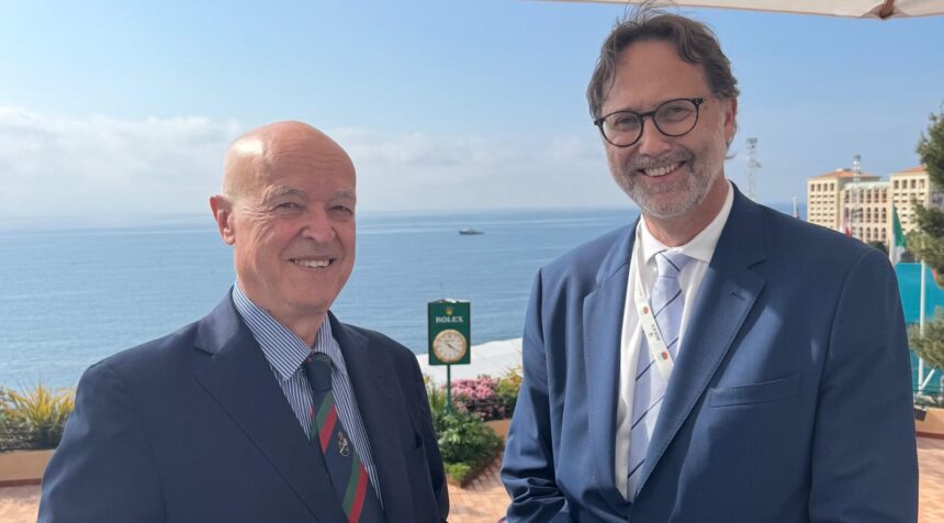 Ubaldo Scanagatta e Stephane Simian (Rolex) - Ubitennis