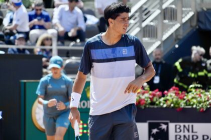 Federico Cinà - Roma 2025 (foto Francesca Micheli, Ubitennis)