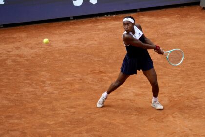 Cori Gauff - Roma 2025 (x @Francesca Micheli)