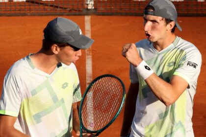 Bondioli e Caniato - Roma 2025 (x .@Supertennis)