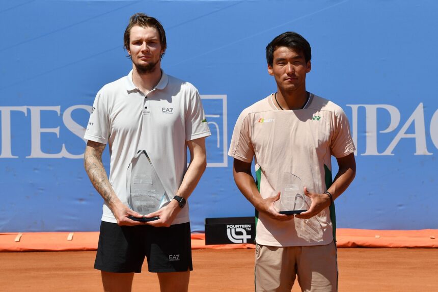 Alexander Bublik, Yunchaokete Bu - Torino 2025 (foto Francesco Panunzio)
