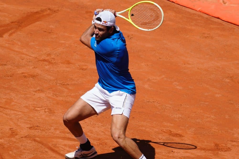 ATP Montecarlo: Berrettini vince per il ritiro di Bautista Agut